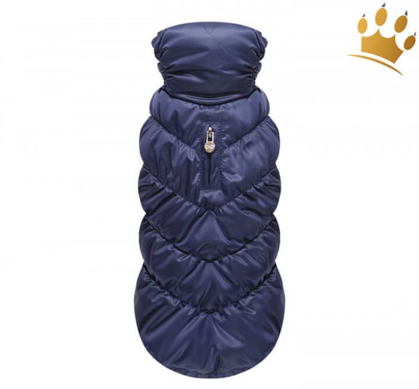 Puppy Angel Hundemantel Luxury Faux Down Navy