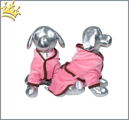 Hundebademantel Sweet Spa Pink