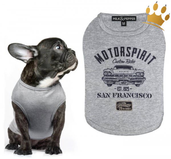 Milk & Pepper Hunde-T-Shirt Cadillac
