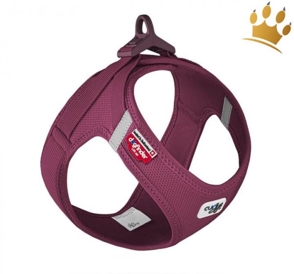 Curli© Vest Harness Clasp Air-Mesh Ruby