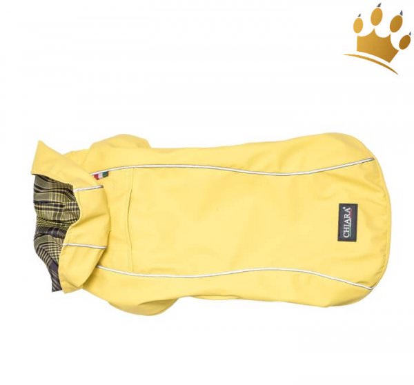 Regenmantel Hund Scotty Gelb