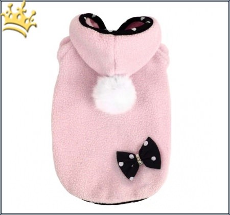 Hunde-Fleecejacke Chicca Rosa