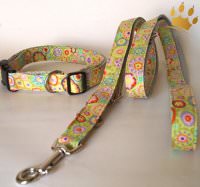 Hundeleinen Retro-Look kiwi Hundeleinen Retro-Look kiwi