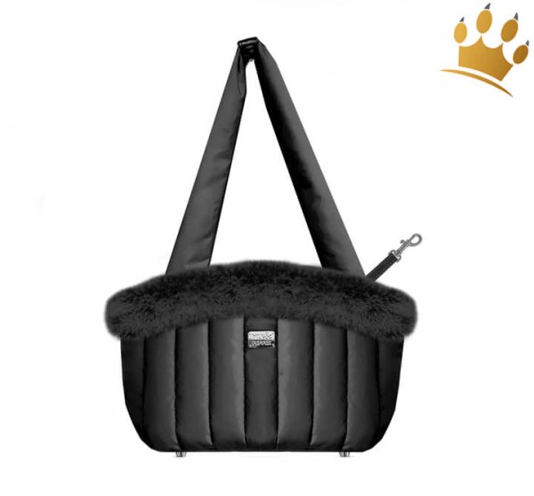 Milk & Pepper Hundetasche Nanouk Schwarz