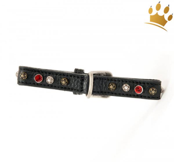 Malucchi Halsband Samarcanda 2cm Schwarz