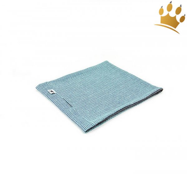 Hunde-Loop Schal Schickobello Petrol