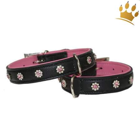 Hundehalsband Charmant Fleur