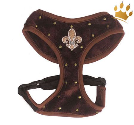 Softgeschirr Fleur de Lis Schoko