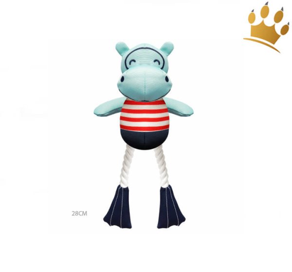 Milk & Pepper Hundespielzeug Hyppo Green