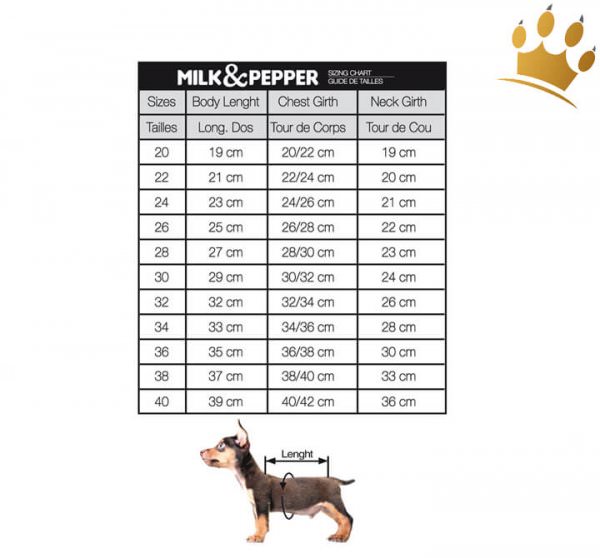 Milk & Pepper Hundemantel Moonlight