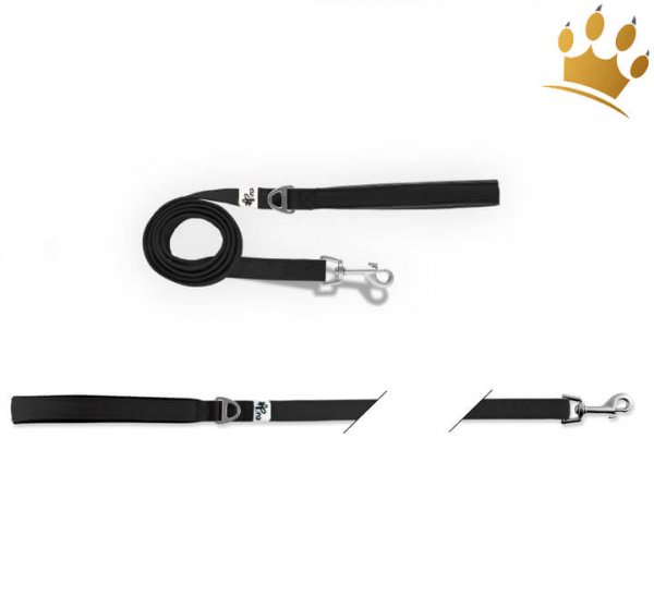 Curli® Basic Hundeleine Nylon Schwarz