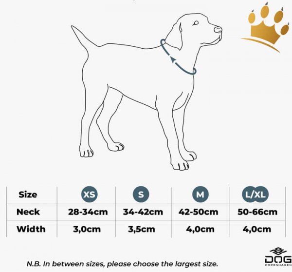 Dog Copenhagen Halsband Urban Explorer Groessen