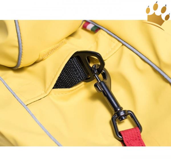 Regenmantel Hund Scotty Gelb