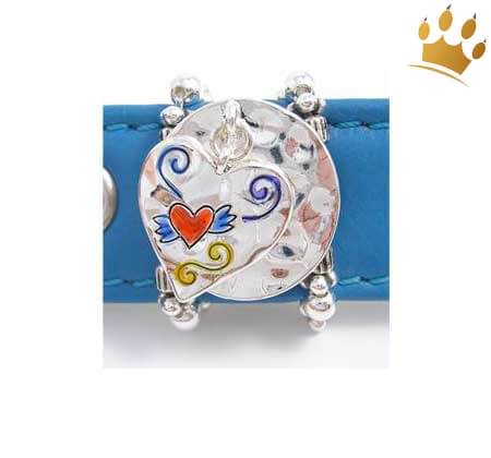 PuP-PuP TM Cha Cha's Tatoo Heart Dangle