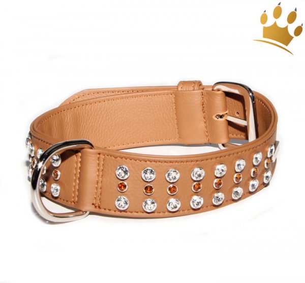 Malucchi Hundehalsband Bright Cognac