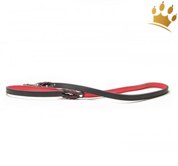 Hundeleine Silver Rot 100cm