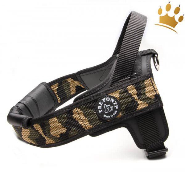 Tre Ponti Brustgeschirr For Big Dogs Camouflage