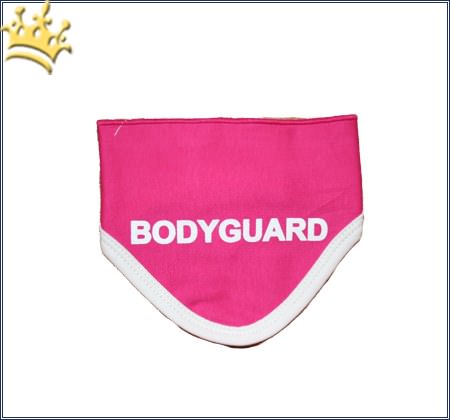 Hunde-Bandana Bodyguard rosa