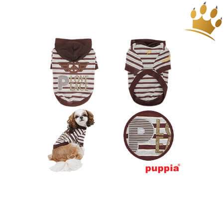 Puppia Hunde-Sweater Hardcore Braun