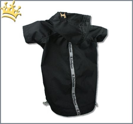 Hunderegenjacke Famous Schwarz