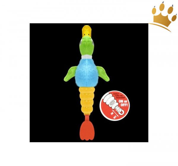 Hundespielzeug Hush Plush Ente