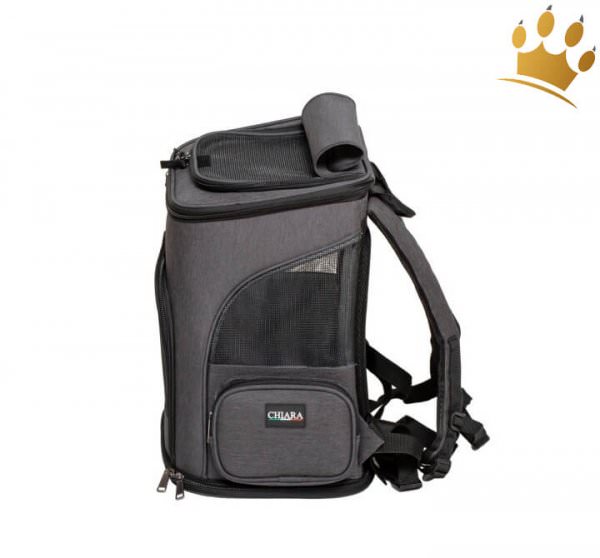 Hunderucksack Altezza Grau