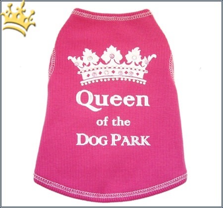Hunde Shirt Queen of the Dog Park