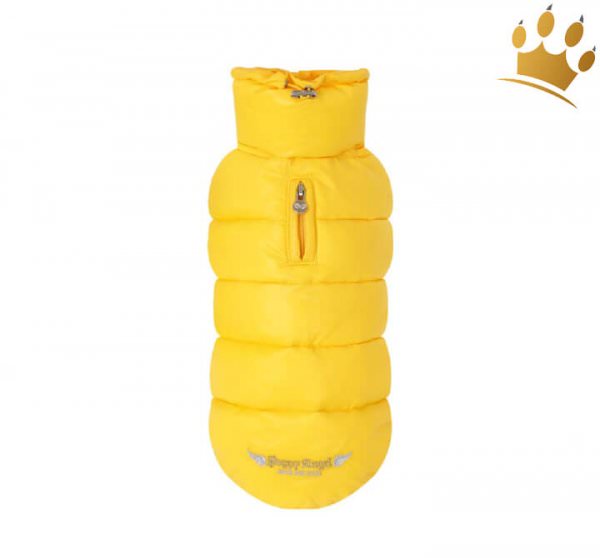 Puppyangel Hundemantel Love Faux Gelb