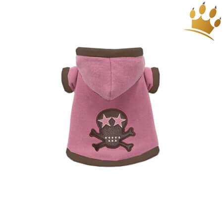 Hundesweater Pink Skully