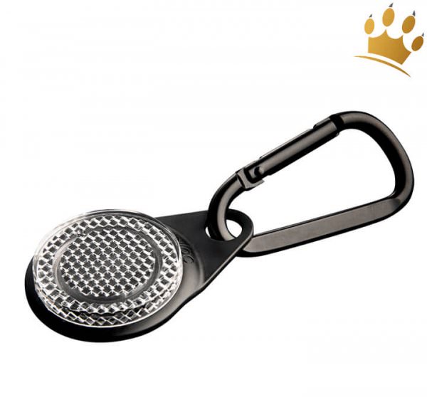 Orbiloc Reflektive Clip mit Karabiner