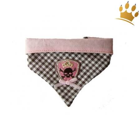 Hunde-Bandana Vichy Skull