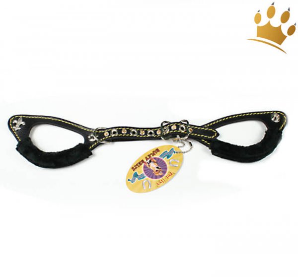 Pet Flys Hundegeschirr Fleur de Lis Black