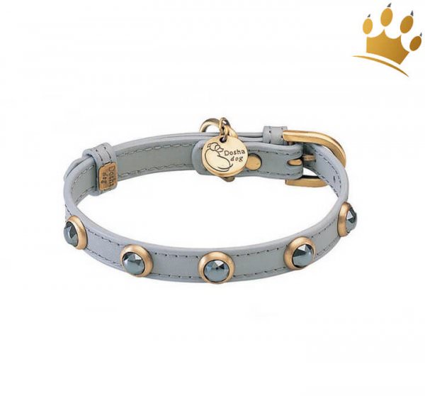 Hundehalsband Petite Grey