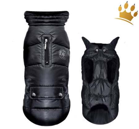 Hundejacke Snow Black