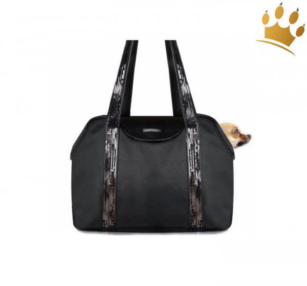 Milk & Pepper Hundetasche Eden Schwarz