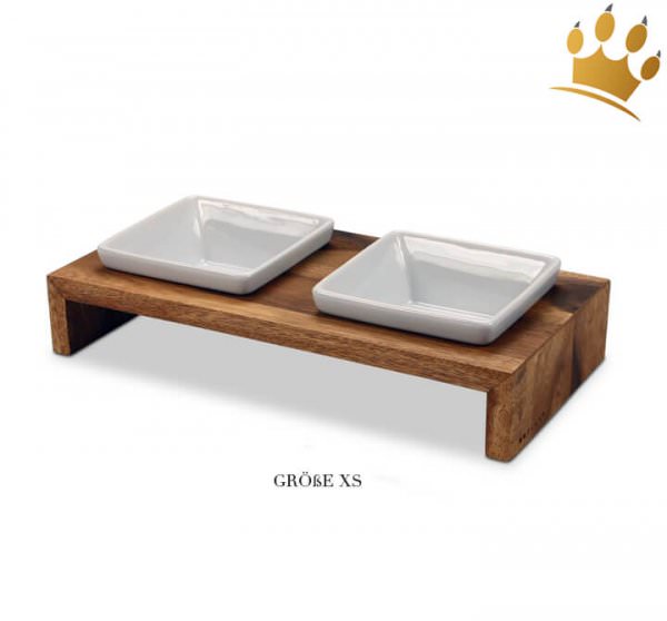 Premium Doppelnapf Meshidai True Teak