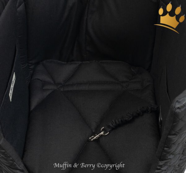 Muffin & Berry Hundetasche Rocco Schwarz