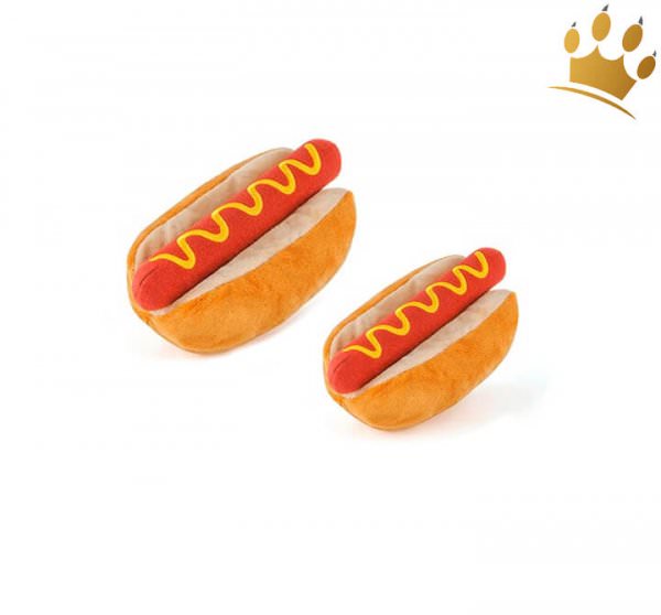 Hundespielzeug Hot Dog