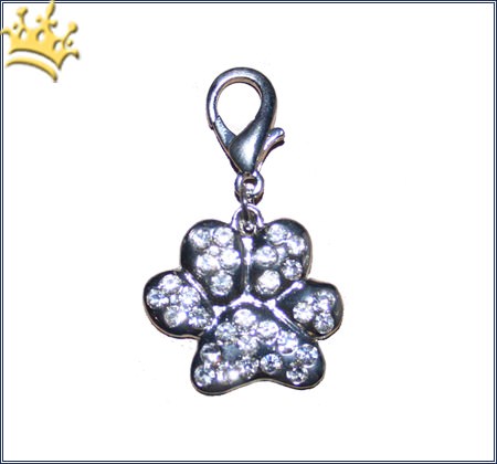 Halsbandanhänger Glamour Paw