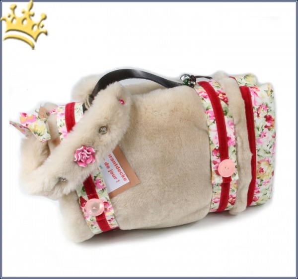 Hundereisedecke Fleur Rose