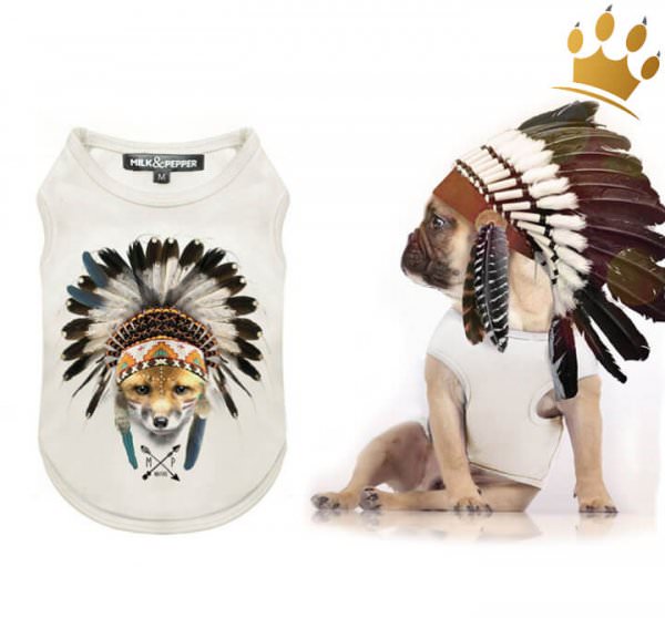 Milk & Pepper Hunde-T-Shirt Cheyenne