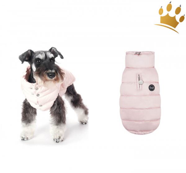 Puppyangel Hundemantel NEW Love Faux Rosa