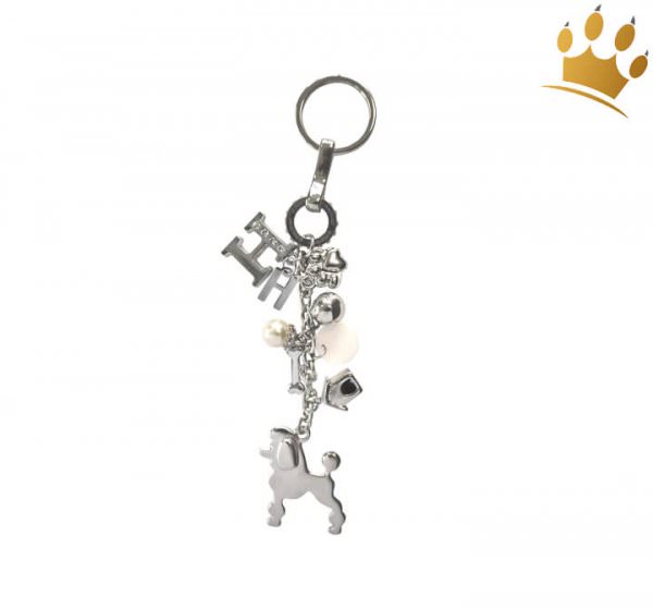 Schlüsslanhänger Charm Pudel