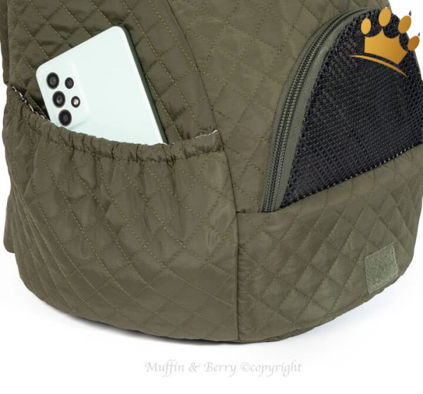 Muffin & Berry Hunderucksack Travel Margaret Olive