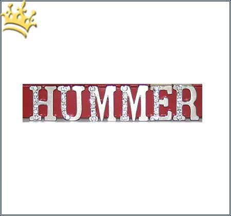 Namenshalsbänder mit Strass Rosa