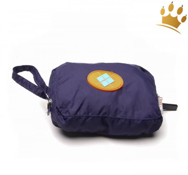 Hunderegenjacke Pocket Blau