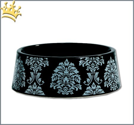 Hundenapf Rokoko Black