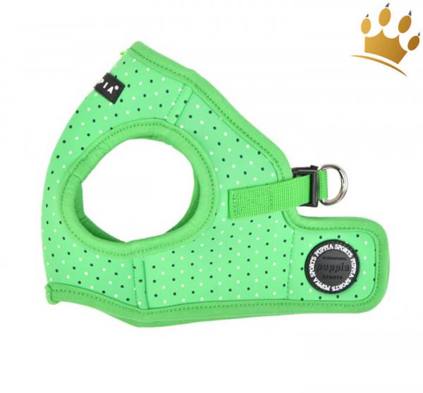 Puppia Step-In Geschirr Bonnie Grün