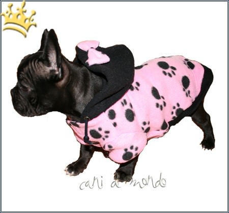Hundefleecejacke Paw Rosa