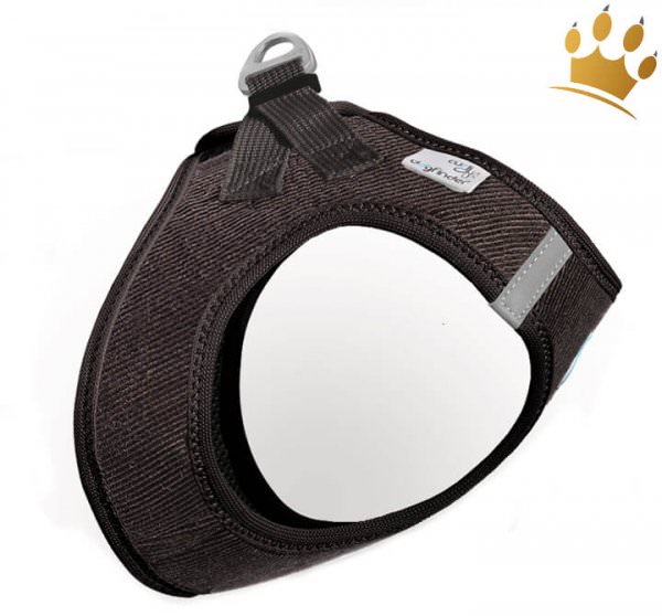 Curli© Vest Softgeschirr Cord Braun